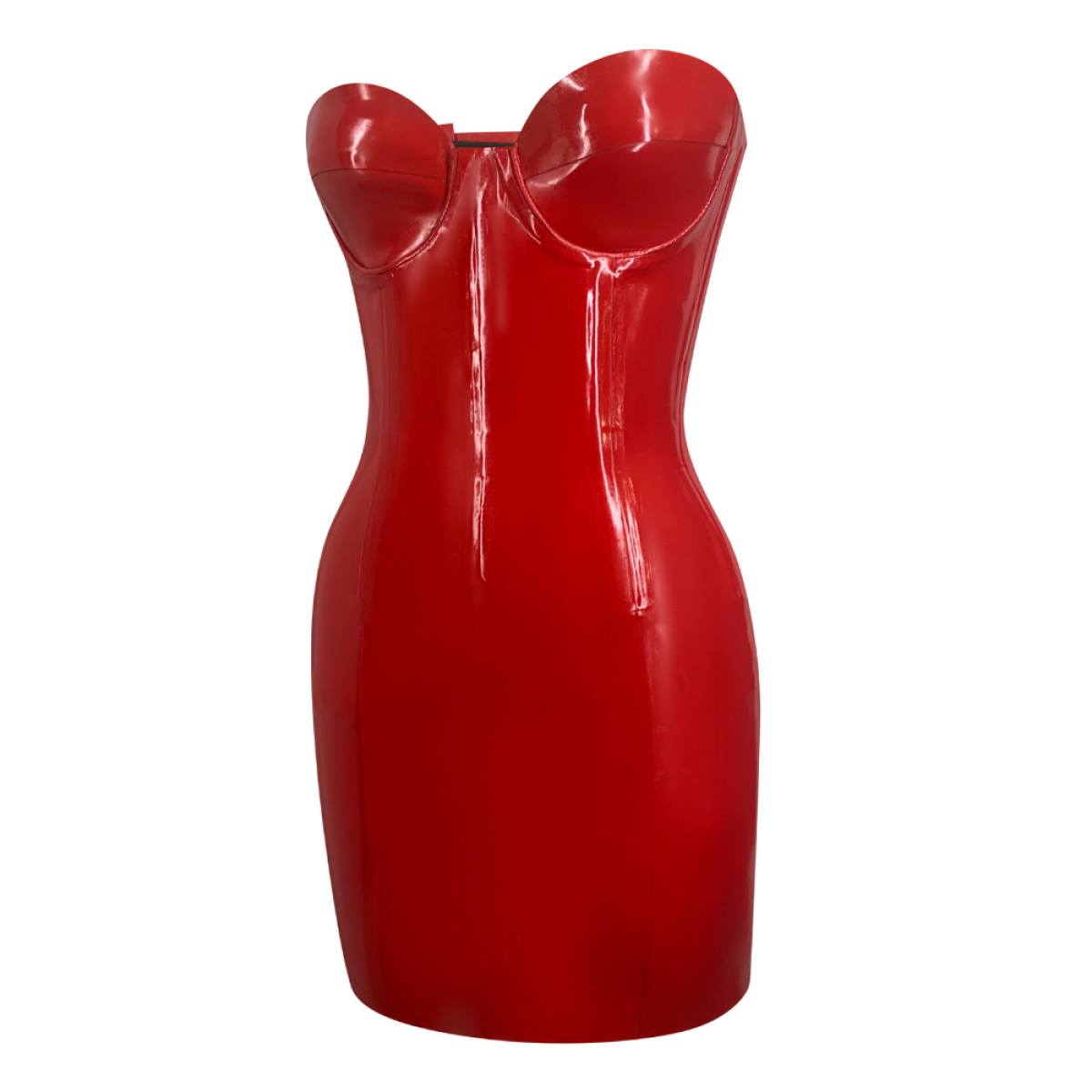 Bound Corset Dress - 24 - Red - Vex Rentals