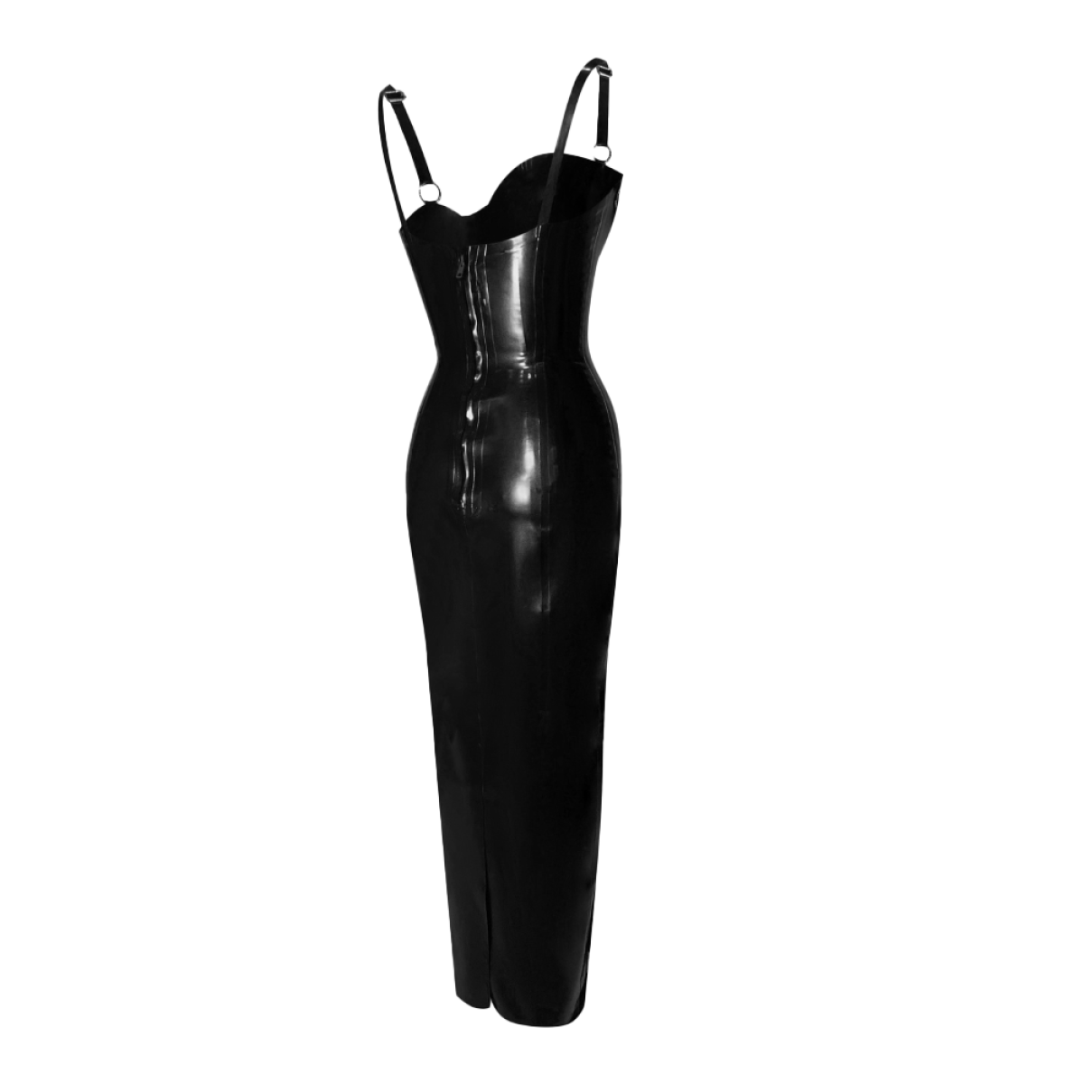 fitted lace wedding dress Amazon.com: Miutii Patent Leather Dress for Women Vinyl Latex Wet Look  Ruffle Mini Dresses Shiny Party Club Dress Black Small: Clothing, Shoes &  Jewelry main image 1